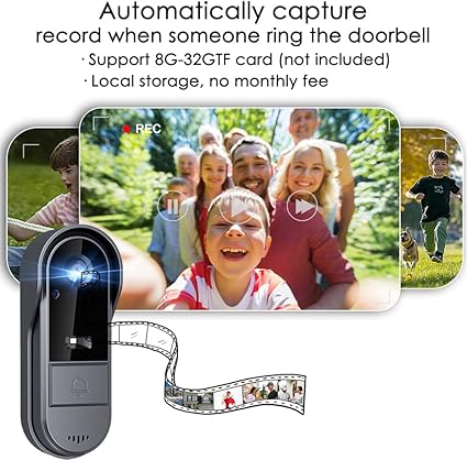 Video Door Bell  جرس الباب الذكي بالكاميرا
