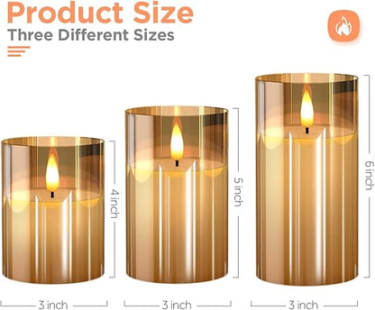 Candle Lights With Remote  شموع LED مع ريموت كنترول