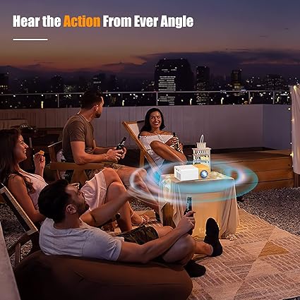 Mini Compact Projector  جهاز العرض الصغير المحمول