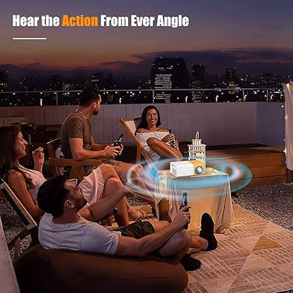 Mini Compact Projector  جهاز العرض الصغير المحمول