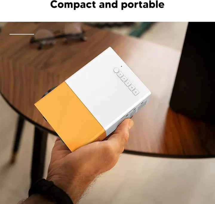Darvya Mini Compact Projector | جهاز العرض الصغير المحمول