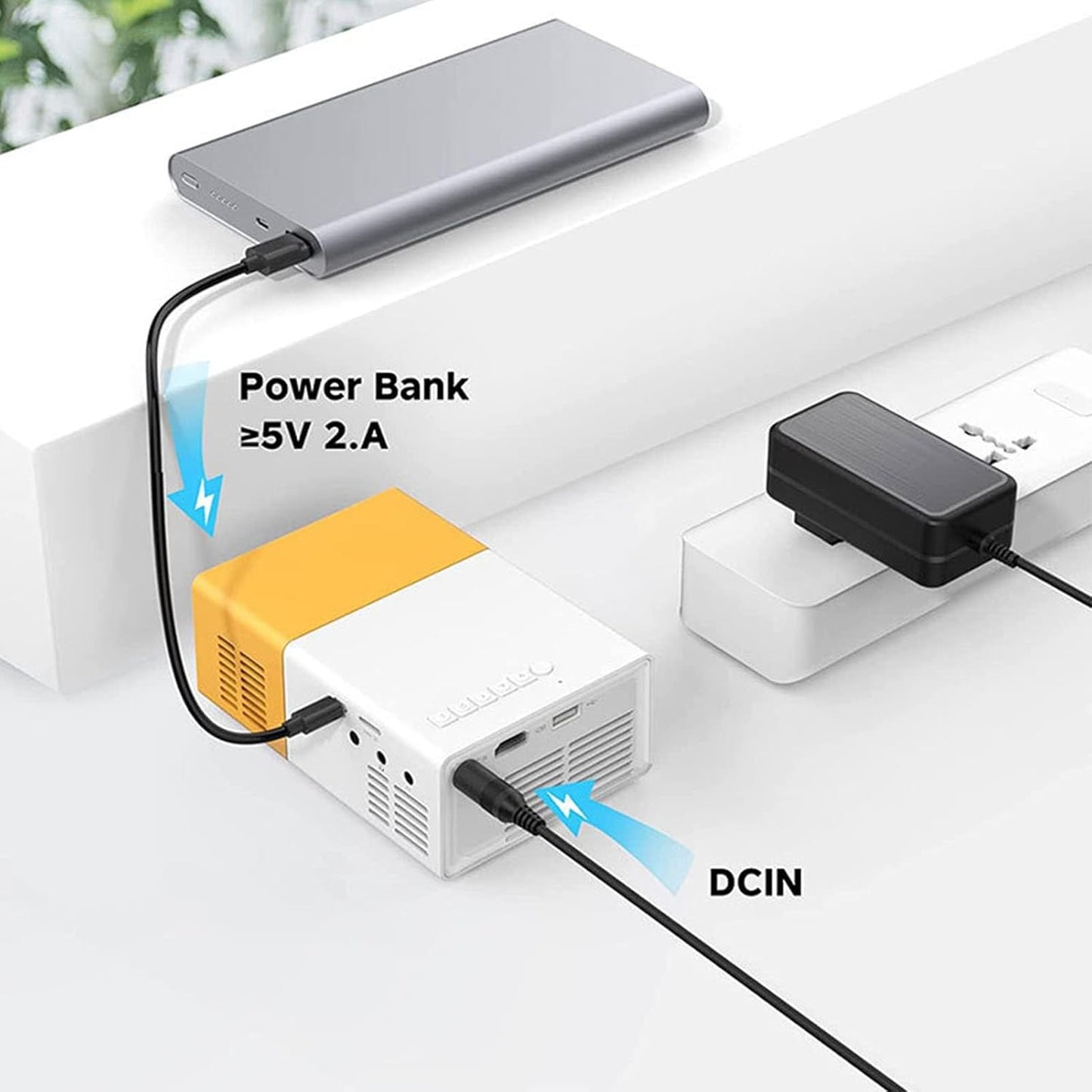 Darvya Mini Compact Projector | جهاز العرض الصغير المحمول